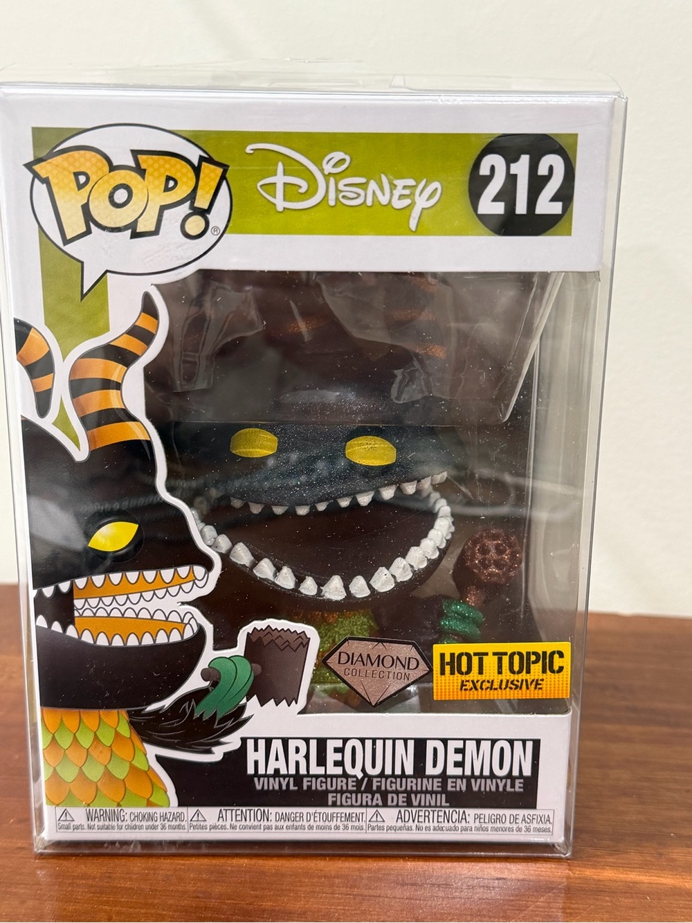 🤩Funko Disney Harlequin Demon Vinyl Figure - Hot Topic #212